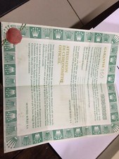Vintage Genuine Rolex Blank