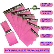 Postal Mailing Bags Postage Coloured Poly Plastic Packaging Parcel Shipping Bags