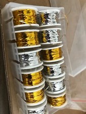 12x Spool of Flat Mylar Tinsel