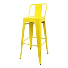 Tolix Style Bar Stool with Low