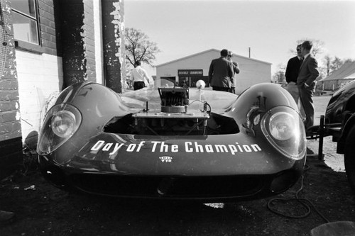 Lola t70 being converted - a, for