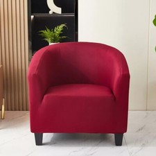 Elastic Stretch Tub Chair Cover Armchair Seat Sofa Covers Full Slipcover UK