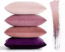 MIULEE Set of 4 Velvet Cushion