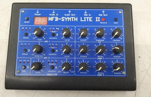 Mfb synth lite synthesizer - synth,