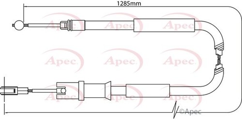 Apec cab1293 parking brake - parking,