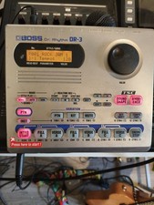 Boss DR-3 Drum Machine.