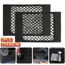 2X Car Trunk Boot Cargo Net