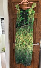 Yoruba Asoebi Nigerian Dress -  green -worn once