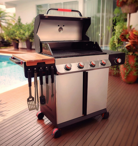 Tramontina bbq grill burner - grill, 5