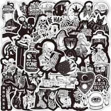 50Pcs Punk Gothic Demon