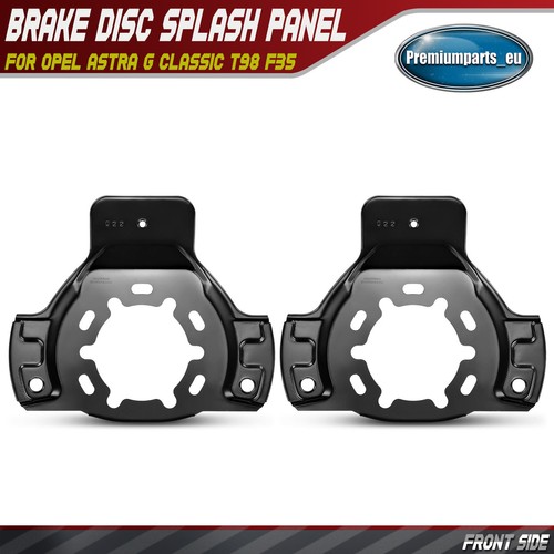 Brake disc splash - 2x, panels