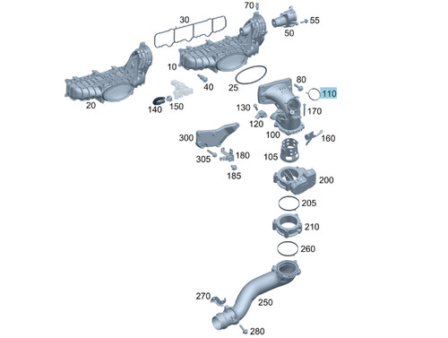 Mercedes benz exhaust gas - exhaust,
