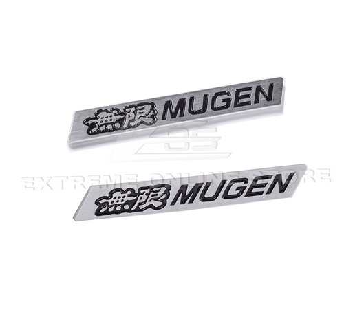 2pcs jdm mugen black emblems - jdm,