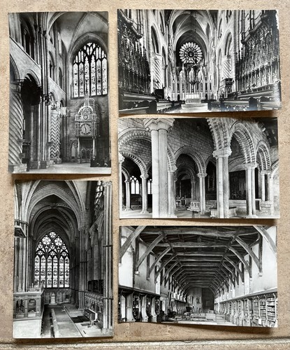 Tuck postcards of durham - x5,