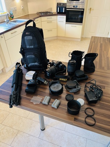 Nikon d90 dslr camera - nikon, camera,