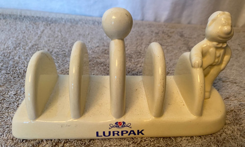 Lurpak ceramic toast - ceramic, rack