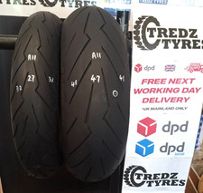 Pirelli Diablo Rosso 3  190/55/17 &120/70/17 Motorcycle Tyres Partworn A11