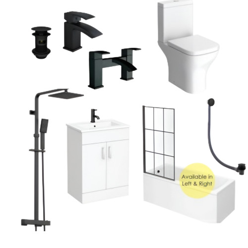 Vermont matt black - vermont, bathroom