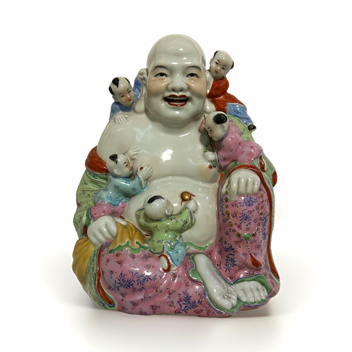 Buddha laughing pristine - buddha,