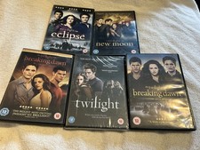 The Twilight Saga 1-5 Complete DVD Collection Box Set Breaking Dawn 1 2 Eclipse