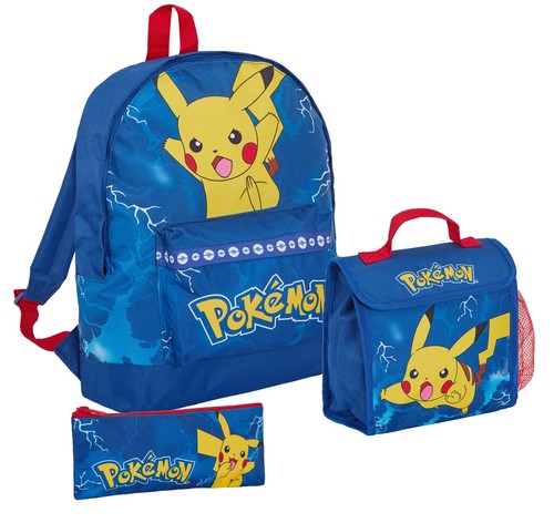 Pokemon backpack lunch bag - +, +