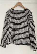 Zara Black White Striped