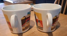 2 Patterened Lavazza Coffee