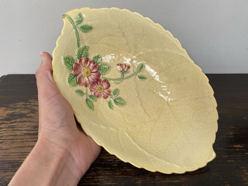 Carlton ware wild rose leaf - ware,
