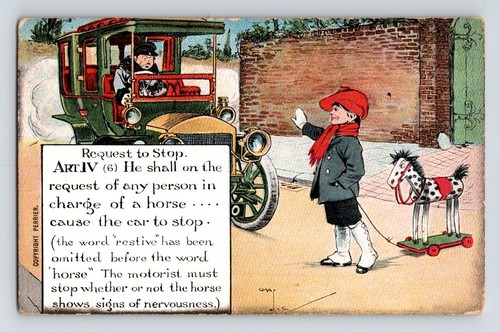 Comic postcard charles - comic,
