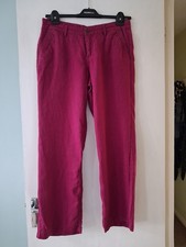 TU 100% Linen Trousers Size 12