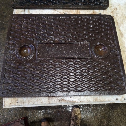 Cast iron manhole - iron,