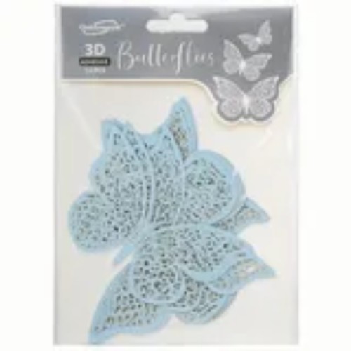 Adhesive butterflies - x, 12