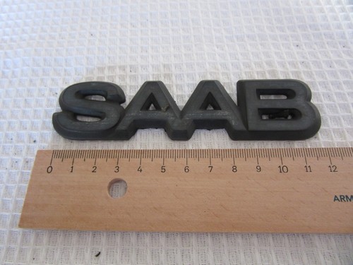 Saab vintage car badge - car,