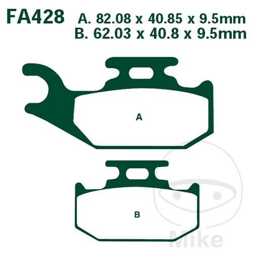 Brake pads for - , yamaha