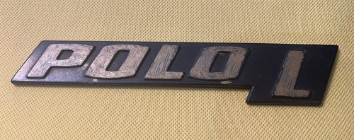 Volkswagen polo car badge - polo,