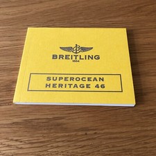 Vintage Breitling Superocean Heritage 46 instructions *Pre-owned
