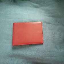 Rolex red Card Holder Deep Red New never used immaculate 