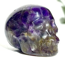 Amethyst Crystal Skull