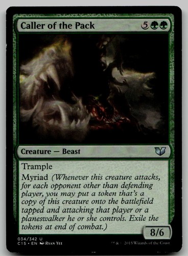 Caller the pack commander - the,