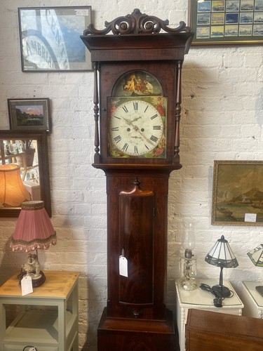 Scottish grandfather clock - scottish,