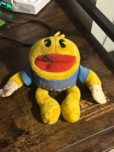 Pac man small plush - pac-man, toy