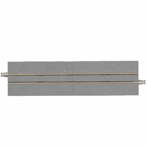 Wide tram track section metal - wide,