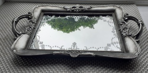 Silver resin mirrored - silver,