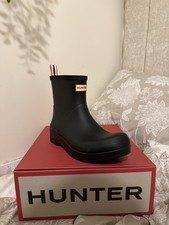 Hunter Wellies Short Black