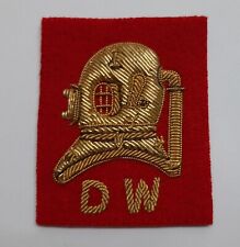 Engineers Divers Badge Obsolete Embroidered British R E Divers Insignia D W