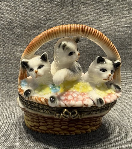 Herco porcelain kittens - porcelain, 3