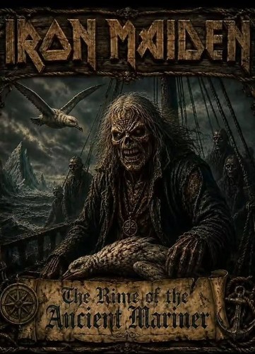 Iron maiden sew on - maiden,