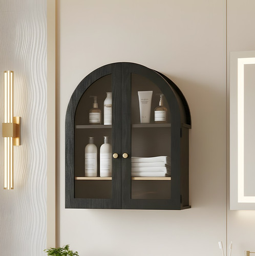 Wall mounted bathroom storage - wall-mounted,