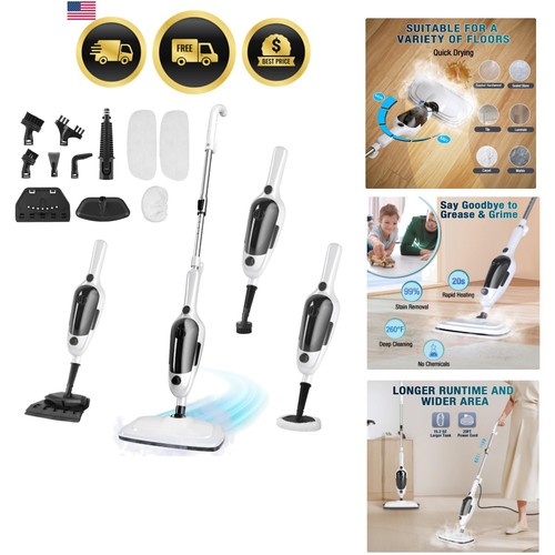 Steam mop with 15 - with, 15.2