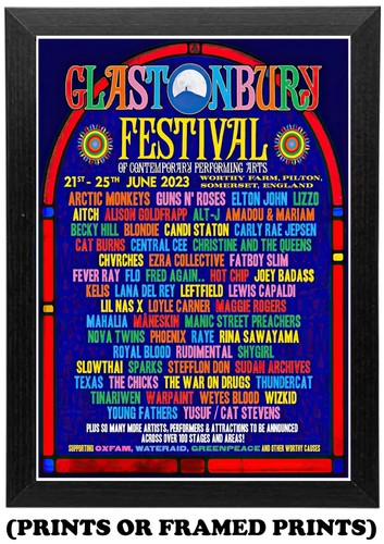 Glastonbury festival 2023 line - 2023,